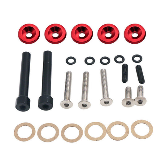 for Acura for Honda D-Series D15 D16 Low Profile Engine Valve Cover Washer Bolt Red Q