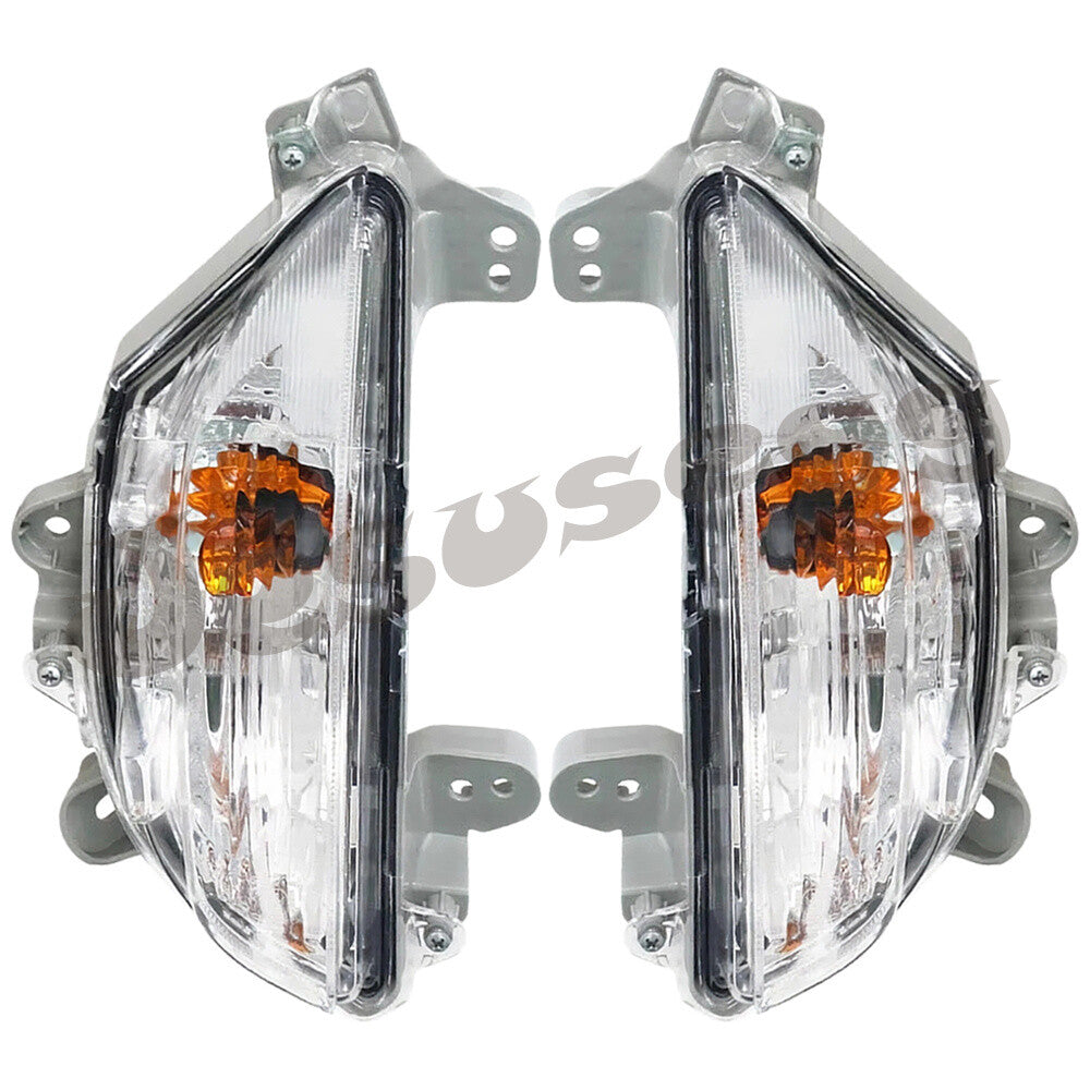 2Pcs Front Left+Right Bumper Corner Lamp Turn Signal Light For 2014-2016 for Mazda 3
