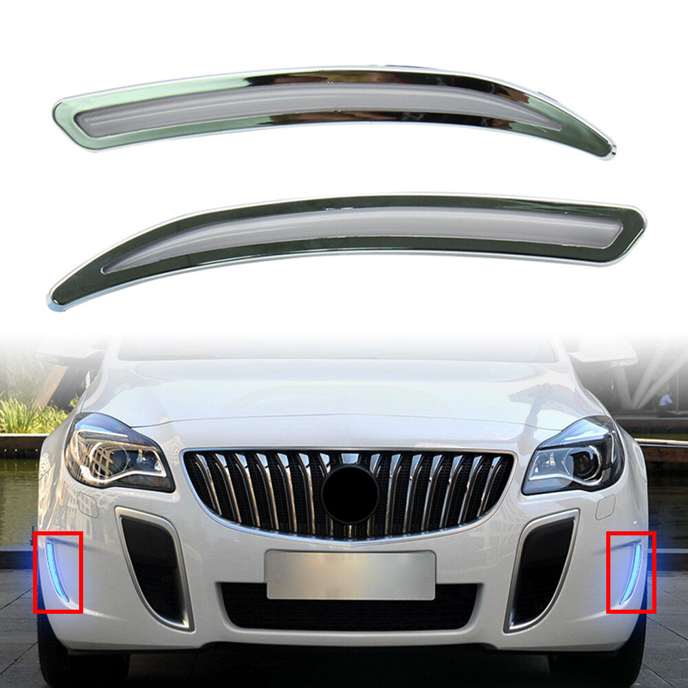 LED Front Daytime Running Lights DRL Lamp Fit for Buick Regal GS 2008-2017 Pair