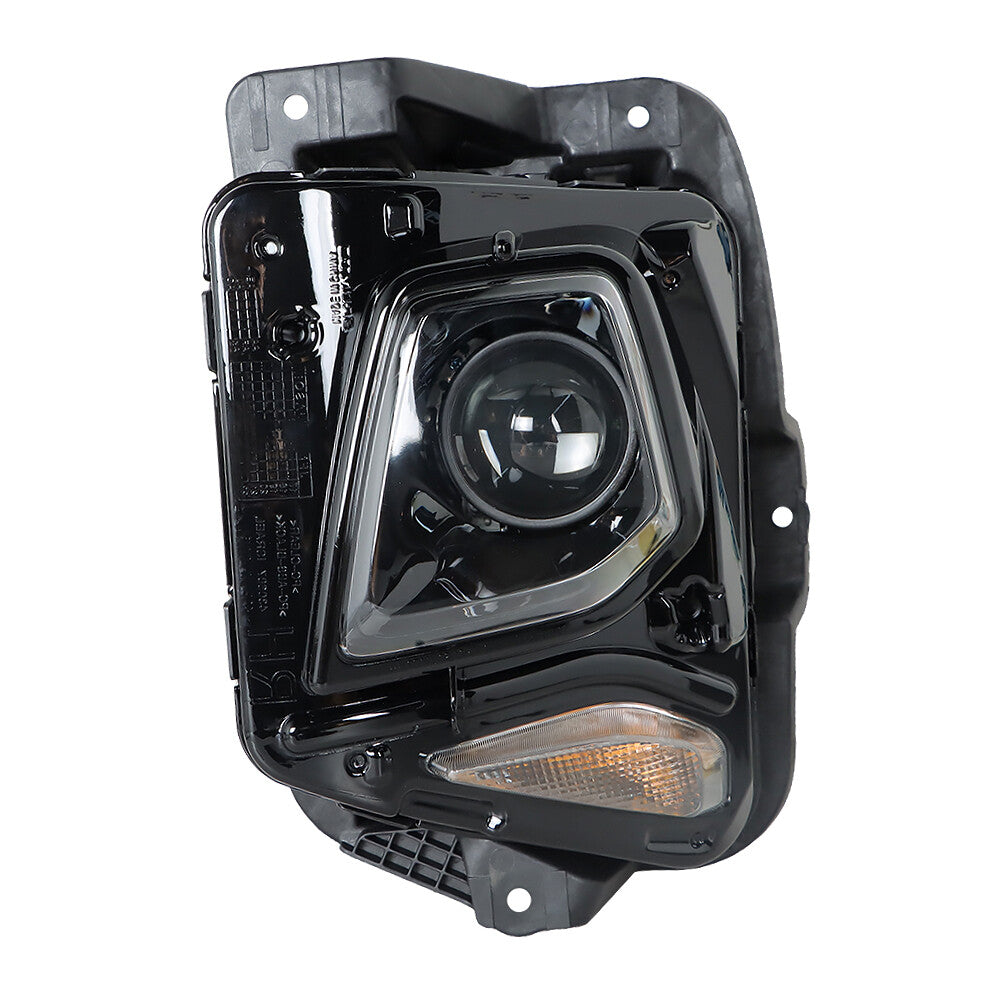 Left LH headlight assembly HID, black and clear, suitable for 2019-2021 suit jacket. n