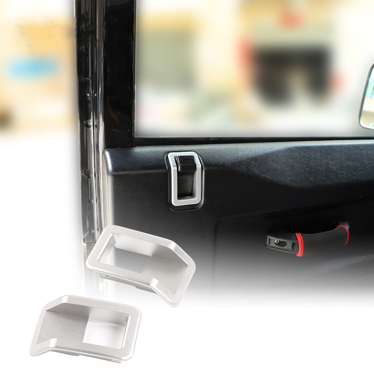 Smoked Roof Cab Marker Light Trim Cover for 2003 - 2009 for HUMMER H2 SUV SUT 4 Pieces New- v