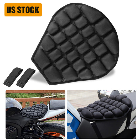 Motorcycle Comfort Gel for Seat Cushion Pillow Pad Cover Relief Motorbike Universal