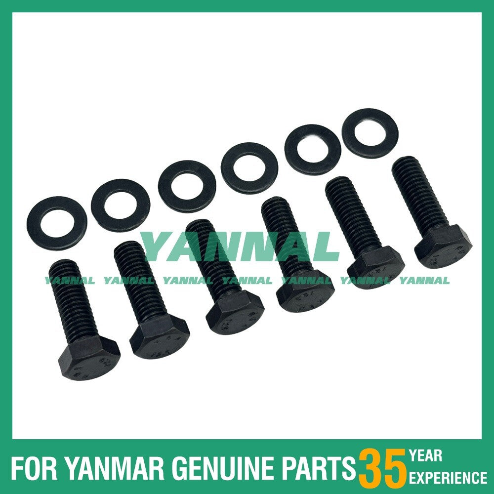 3LD1 Exhaust Stud 8-94463784-0 - Suitable for Isuzu excavator engine parts.