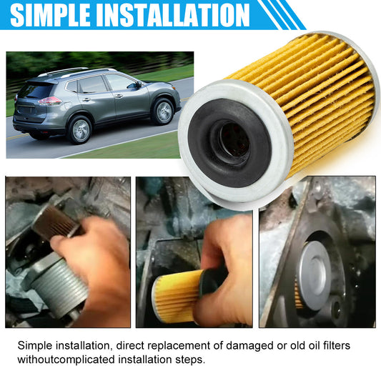 One-piece transmission filter for 2012-2021 for Nissan Sentra Rogue Versa, model 31726-3JX0A Q