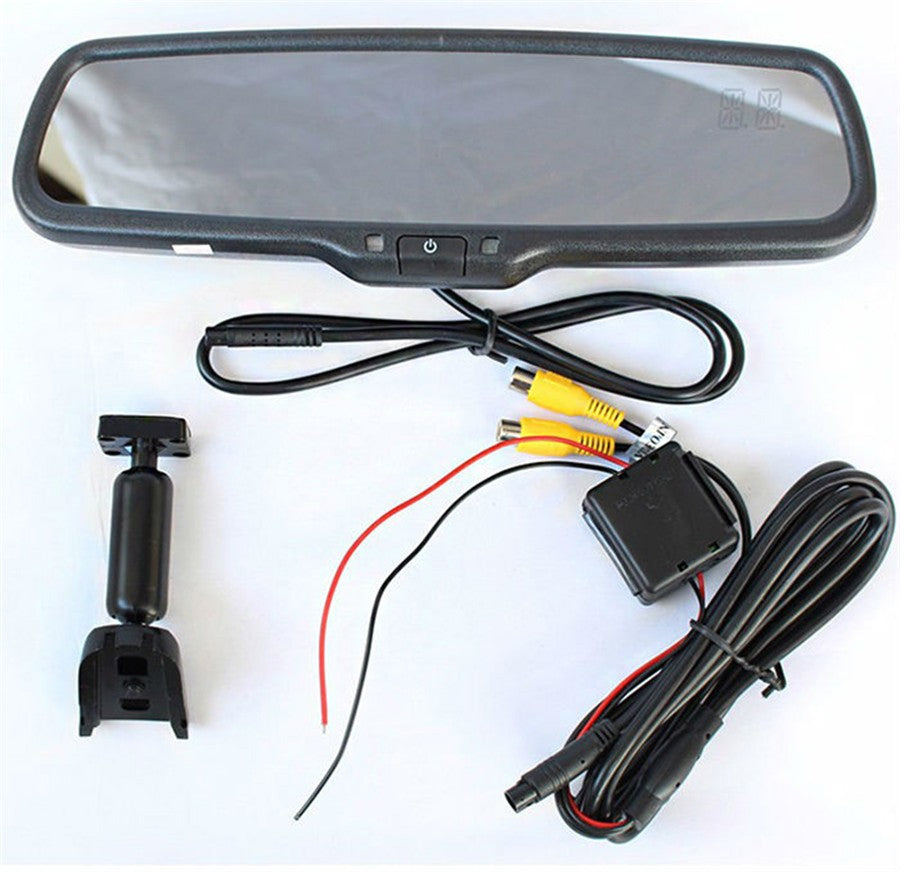 4.3 Inch 800480 Resolution TFT LCD Color Car Monitor Built-in Special Bracket Q