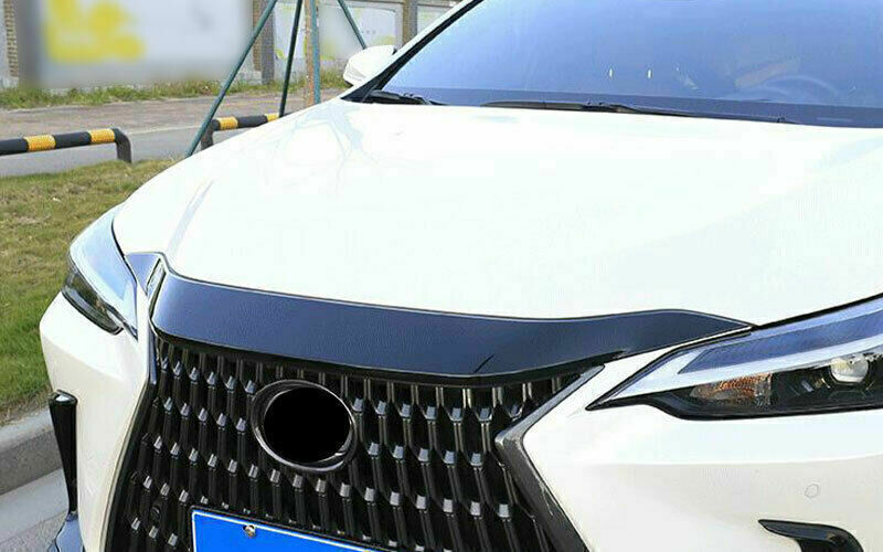 for Lexus NX 250 350h 450h+ 2022-24 Gloss Black ABS Hood Bonnet Guard Cover Trim