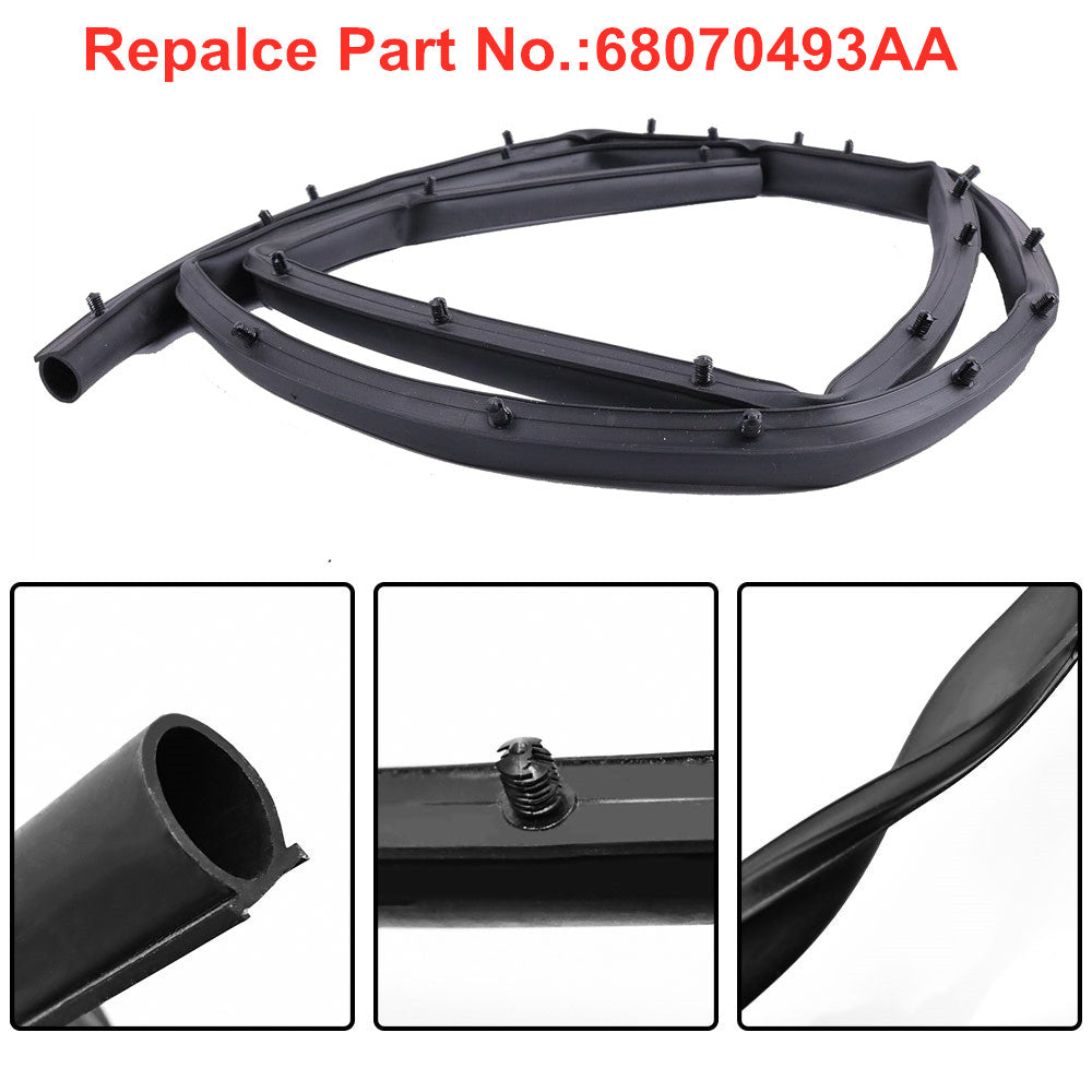For 2011-2020 Grand Cherokee for Dodge Durango Car Front Hood Seal Strip Replacement