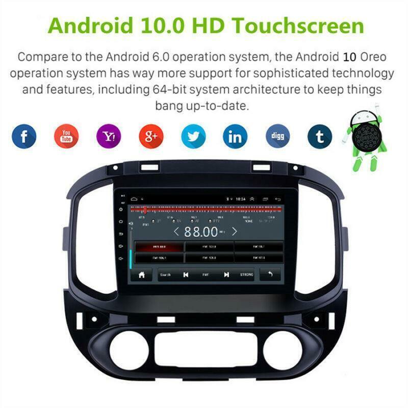 9 Android 10 2016 - 17 Car Stereo Radio GPS Player for Chevrolet Colorado 2015