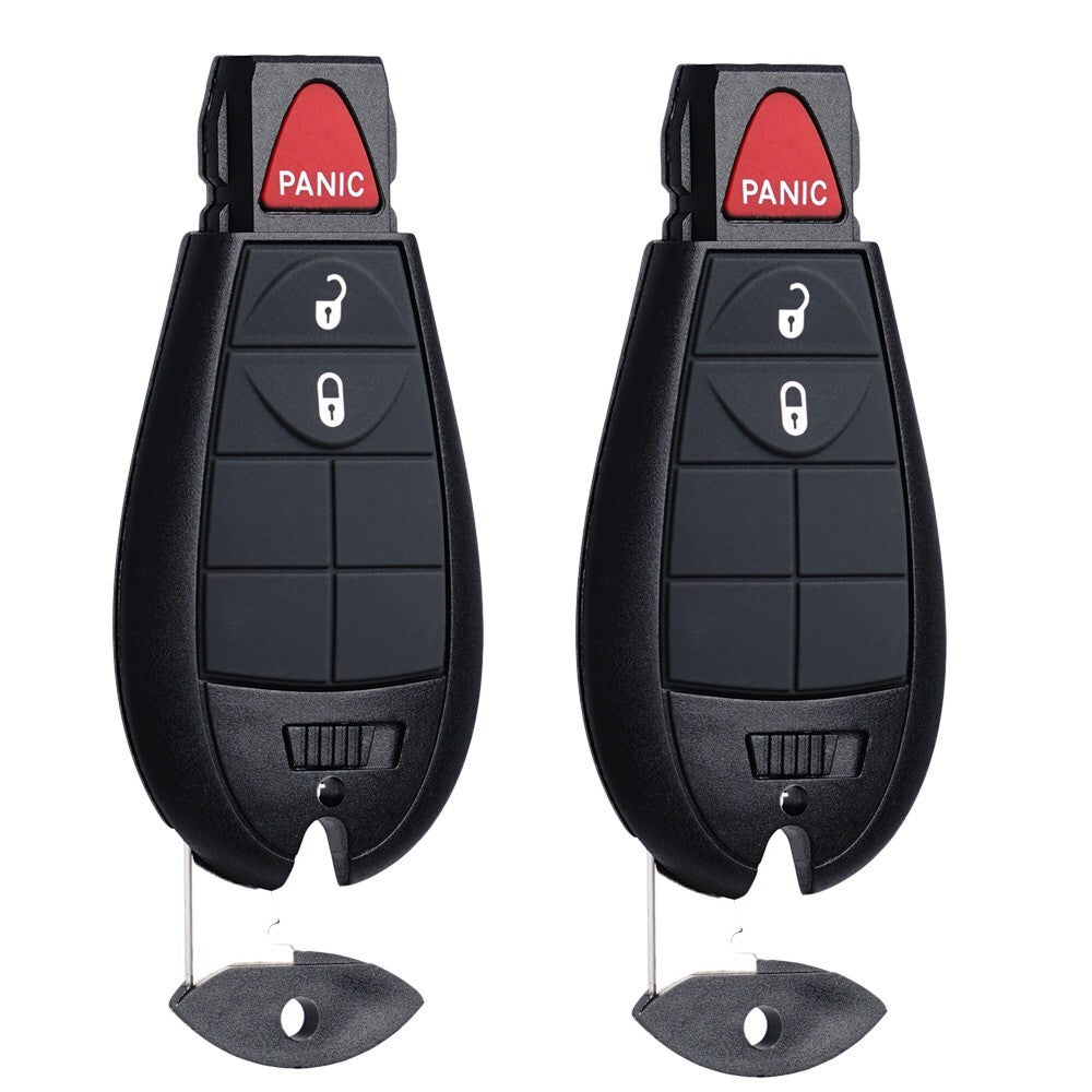 2. Applicable to 2013, 2014, 2015, 2016, 2017, and 2018 for Dodge for Ram 1500, 2500, and 3500 remote control keychains.