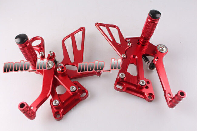 for BMW S1000RR 2008-2014 2009 2010 2011 2012 Gold CNC Rearset Rear Set Footpegs