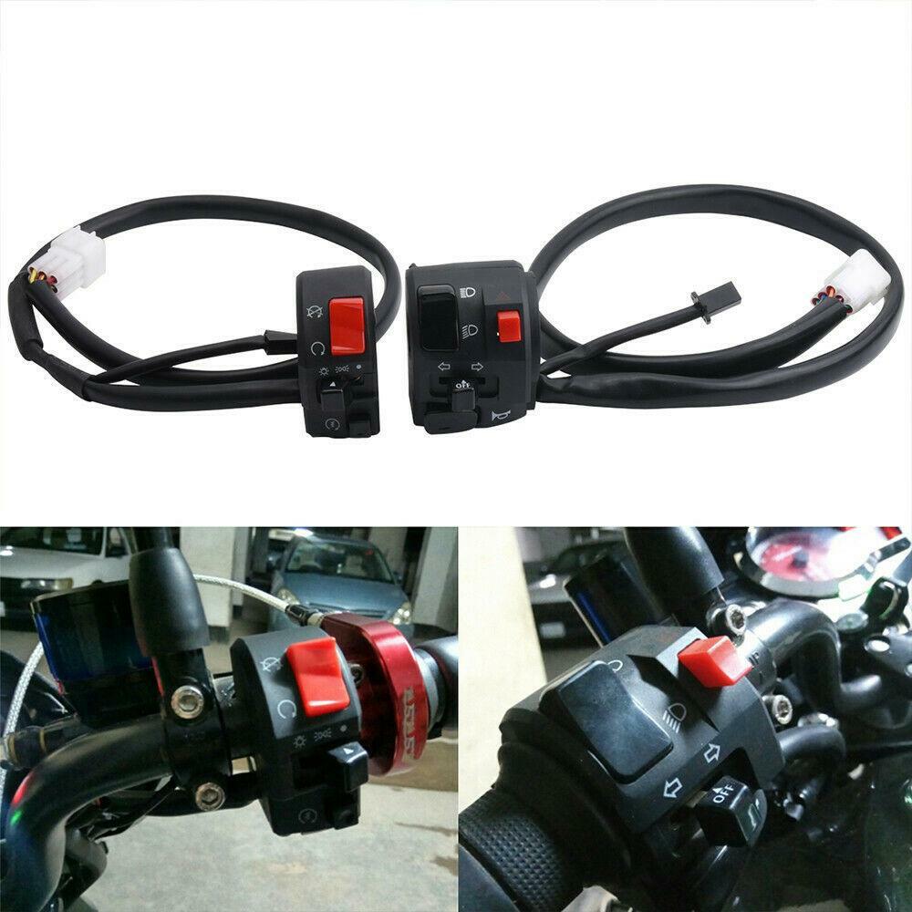 2 x 7/8 inch motorcycle handlebar switch light switch / Hi & Low Beam / Killer - n