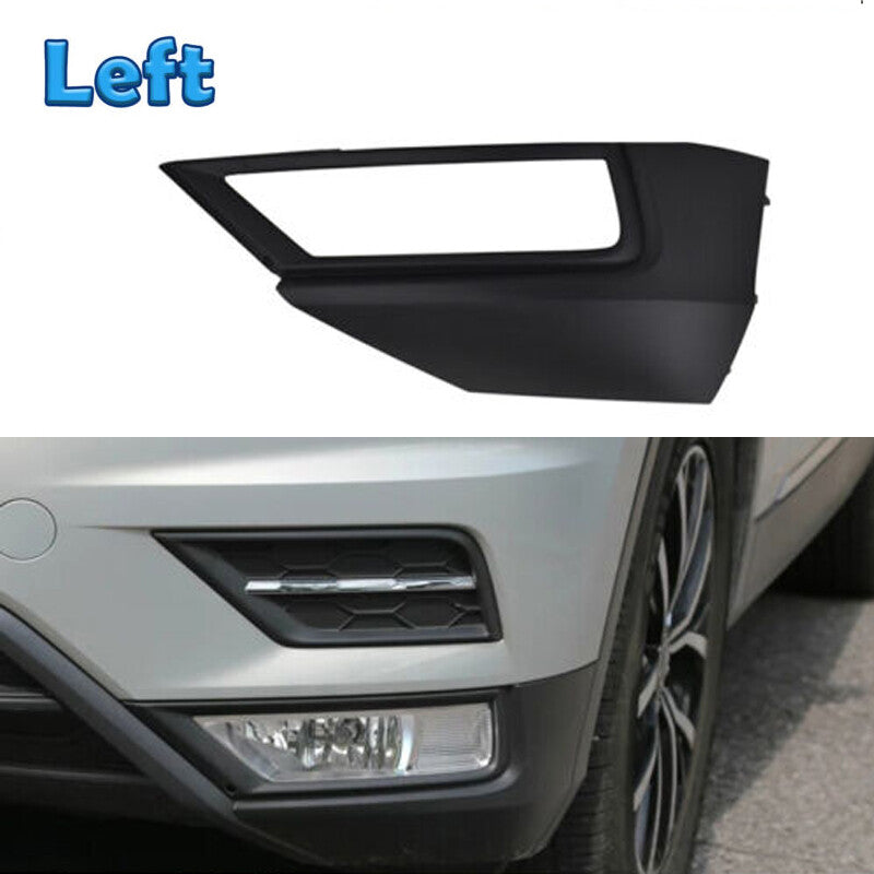 Left For 2017 2018 2019 for Volkswagen for VW for Tiguan L Front Bumper Fog Light Frame