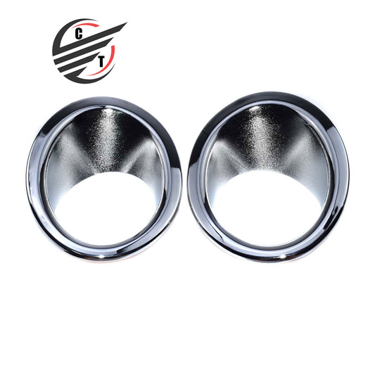 Fit for NISSAN DUALIS QASHQAI 2007-2009 New Chrome Front FOG LIGHT LAMP Cover 2X