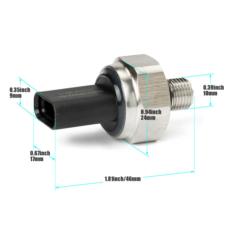 1x Fuel Pressure Sensor for Ford for Mustang Taurus for Lincoln MKT 13-19 BU5A-9F972-BA