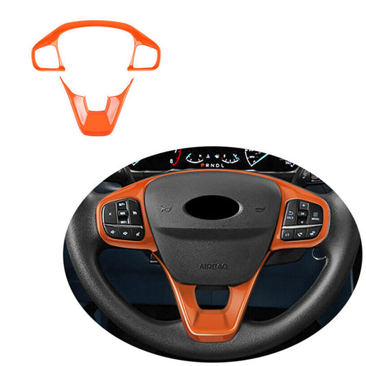 2x ABS Orange steering wheel cover fits  for ford  Maverick 2022+