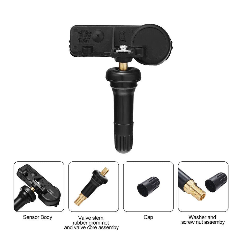 4X Tpms Tire Pressure Sensor 315Mhz Fits for Gmc for Chevy for Buick 20923680 13586335