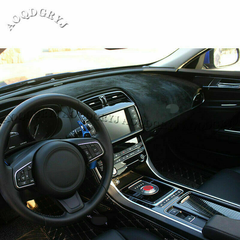 for Jaguar F-PACE 2016-2020 Dashboard Dash Mat Non-Slip Sun Cover Pad Black