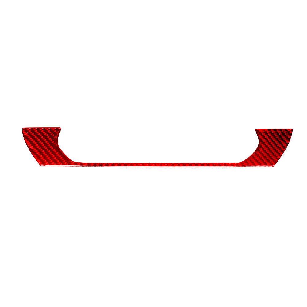 Red Carbon Fiber Passenger Strip Cover Trim for Cruze 2009-2015 v