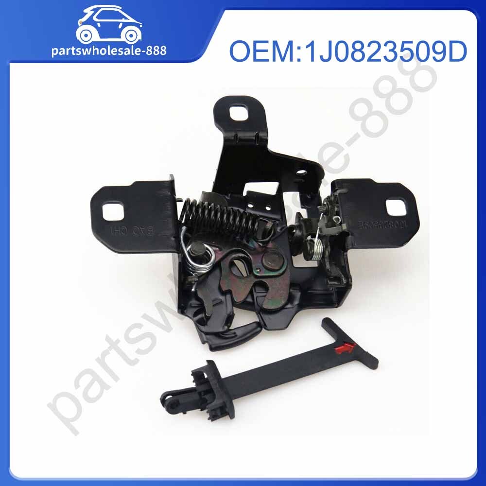 Hood Latch Lock + Release Pull Latch Handle for Volkswagen for Golf for Jetta