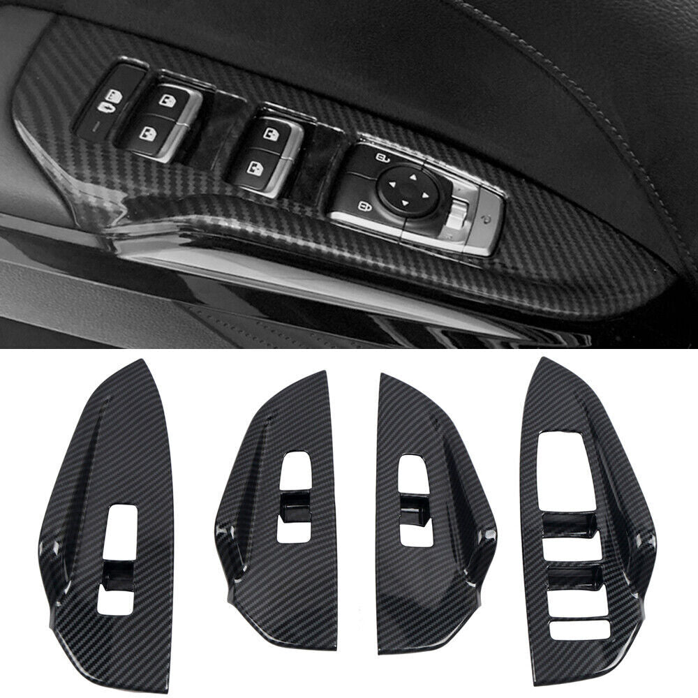 for Kia Forte K3 2019-2023 Chrome Exterior Rear View Mirror Cover Wing Trims ABS v