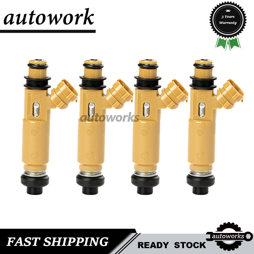 4¡ÁFuel Injector 23250-74170 Fit for Toyota for Camry Rav4 Avensis Ipsum Corona Vista