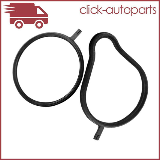 2x Gasket Turbocharger Joint Outlet Black Fits for CR-V 18-2022 for Civic 2016-2022 Q