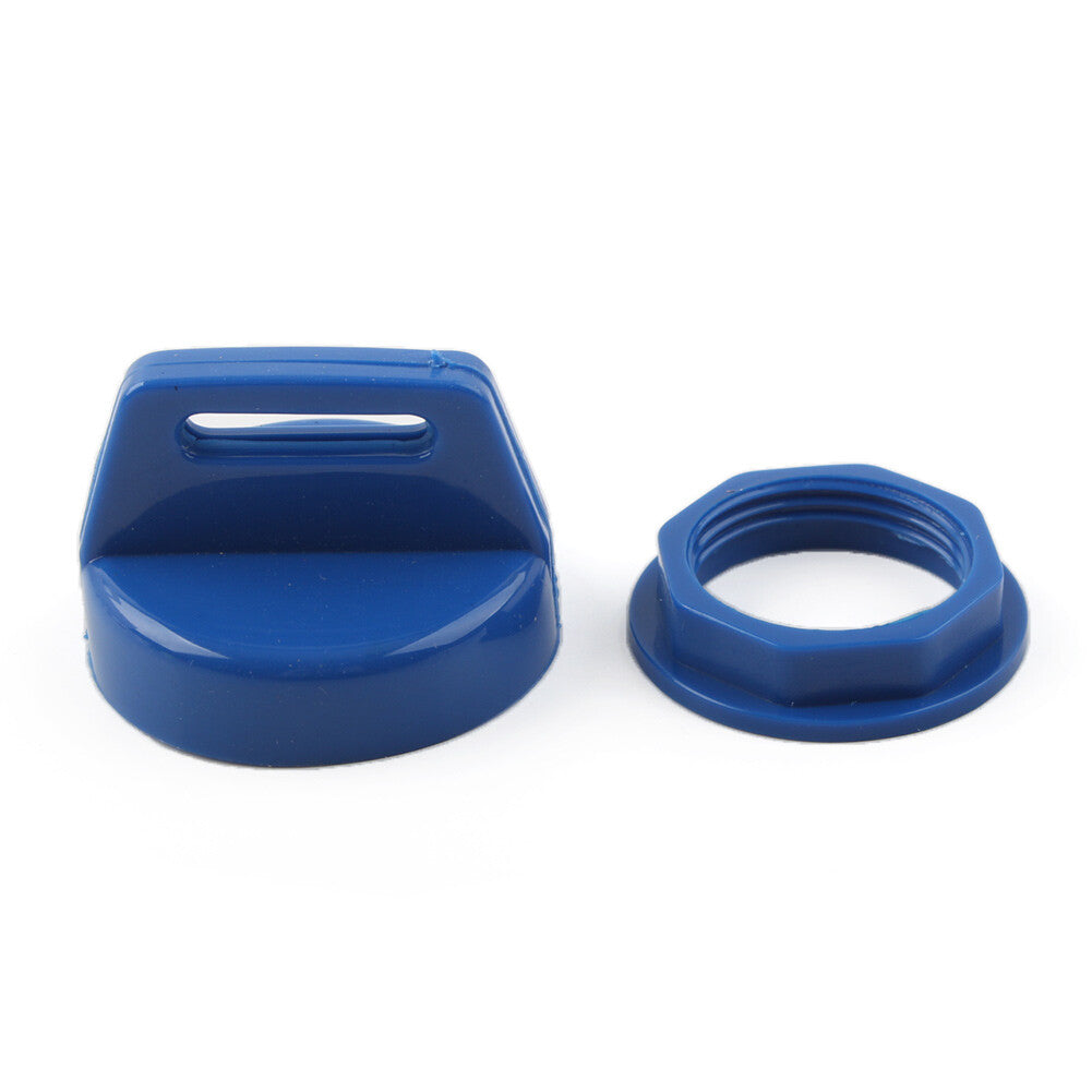 Ignition Key Cover w/Nut Fit for Polaris RZR XP 800-1000 Ranger Sportsman Blue NEW