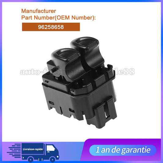 Bouton Leve Vitre Interrupteur Pour Matiz -à Partir De 1998 96258658 Neuf n