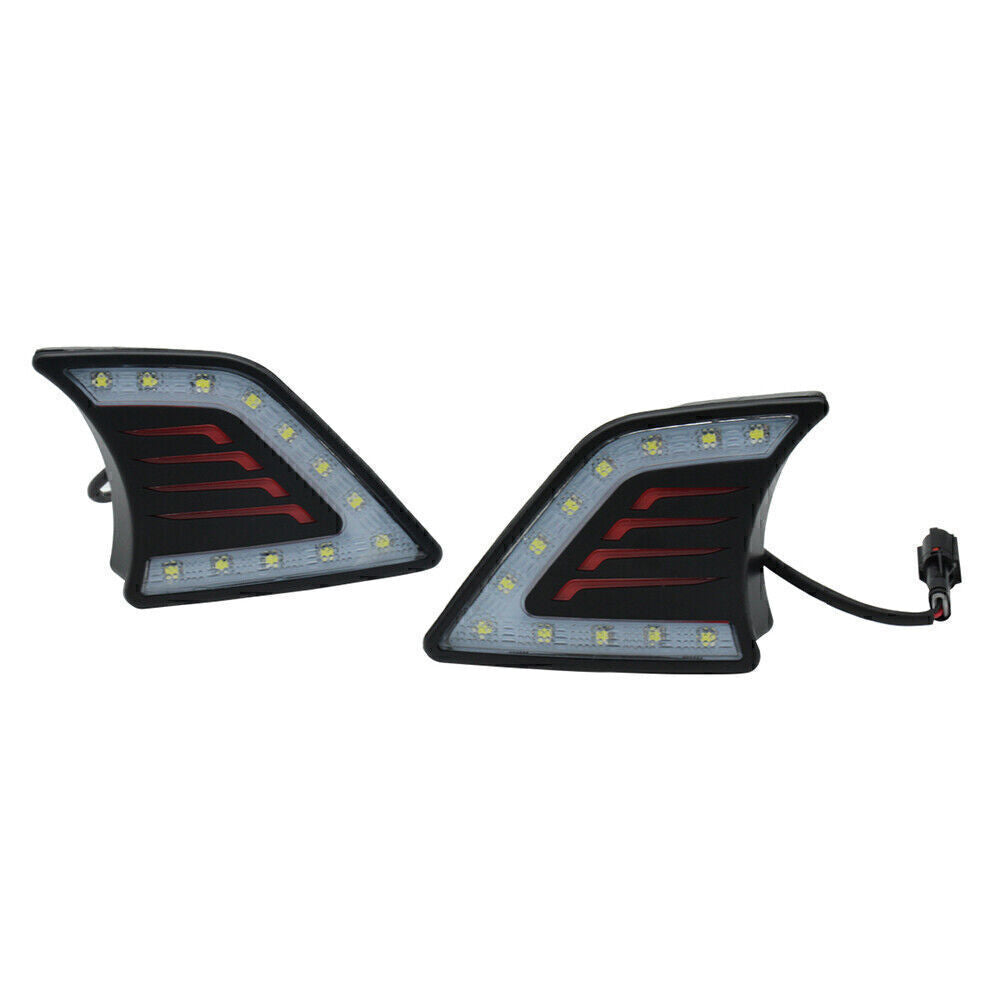 LED Daytime Running Lights DRL Lamp Indicator Fit for Toyota Hilux Vigo 2011-2014 12 Q