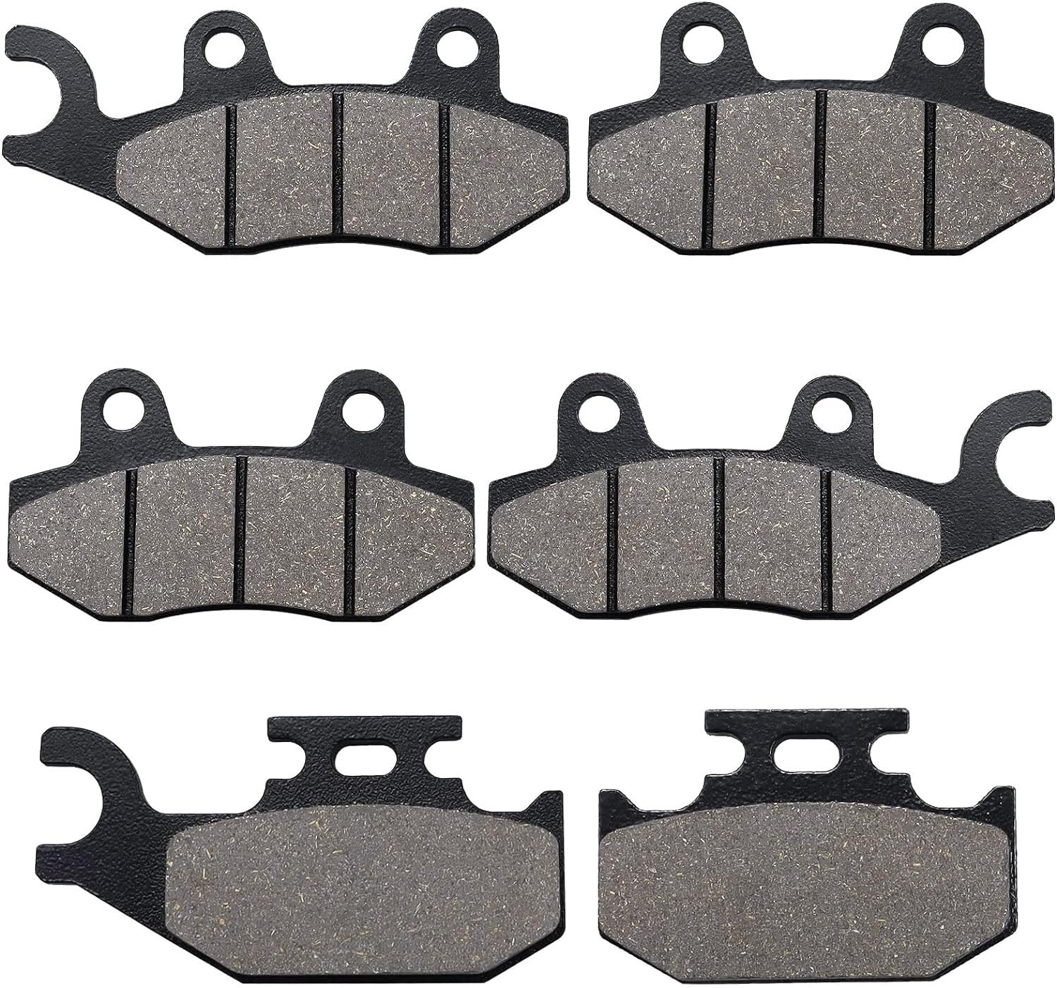 Brake Pads FrontRear for Yamaha 700 YFM 2006-2012 Rhino 660 4X4 2004