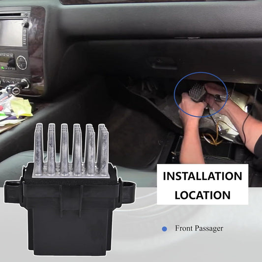 Applicable to air conditioner heater blower motor resistance modules 15141283, 13503201, 13598090, and 13501703. Q