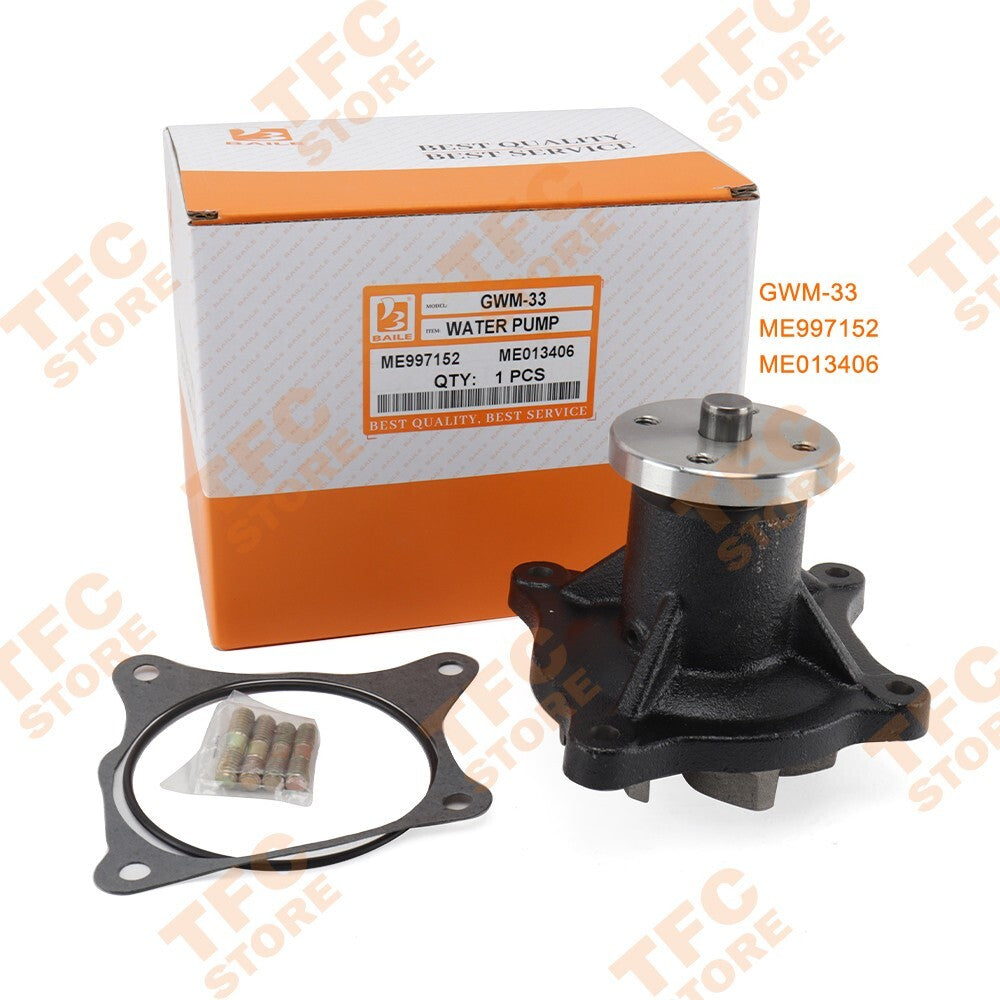 1pc New Water Pump ME013406 ME997152 Fit for Mitsubishi for GWM -33 Engine