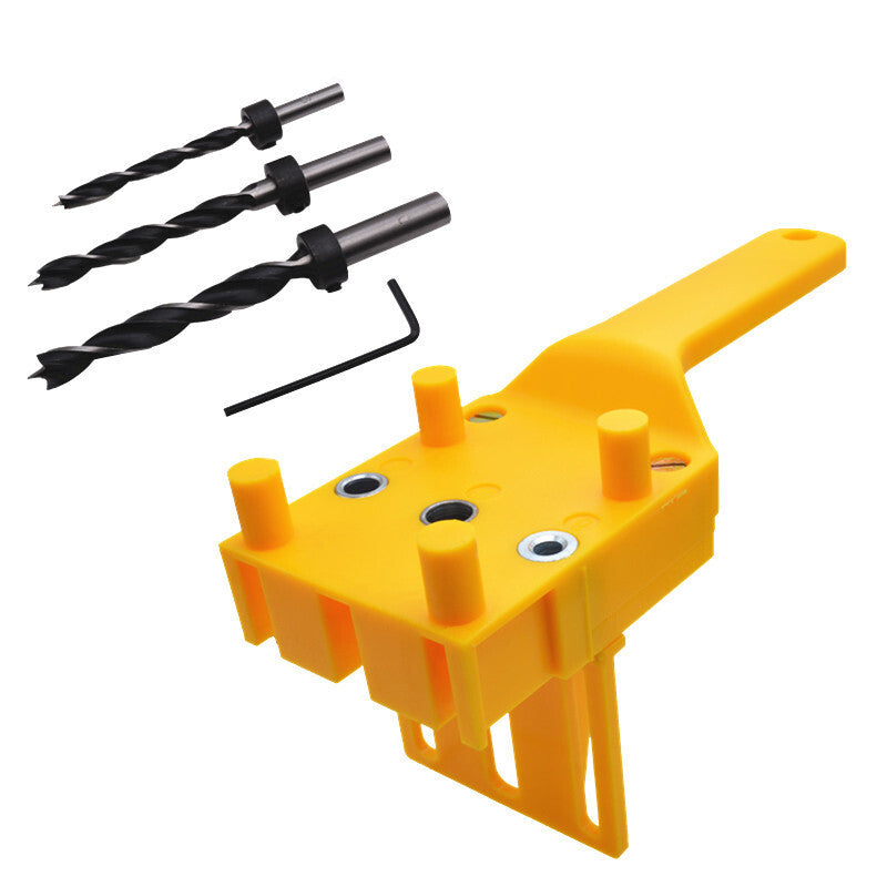41-Piece Handheld Woodworking Dow Clamp Kit, Hole Locator, Drilling Guide, DIY Tools - n