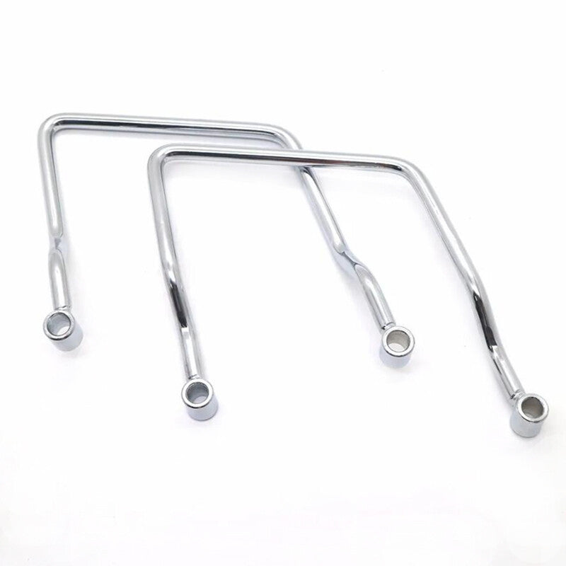 Chrome Saddle Bag Support Bars Mount Bracket for Honda VTX1300 VTX1800 CF 02-09 Q