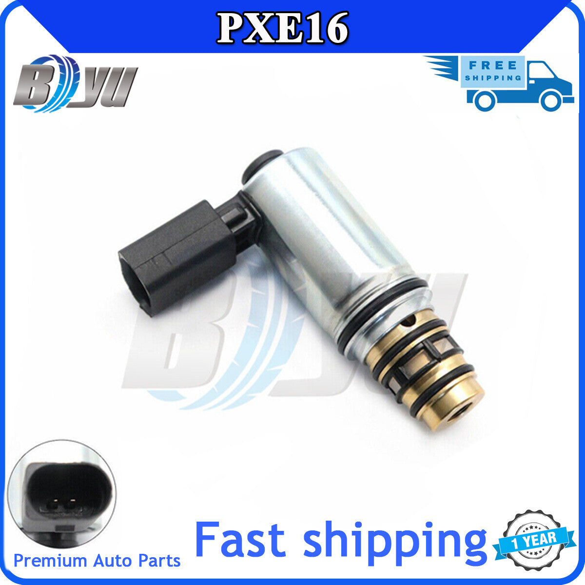PXE16 New AC Compressor Solenoid Valve EV Suitable for SANDEN MK5 MK6 PXE16 PXE14 for VW Q