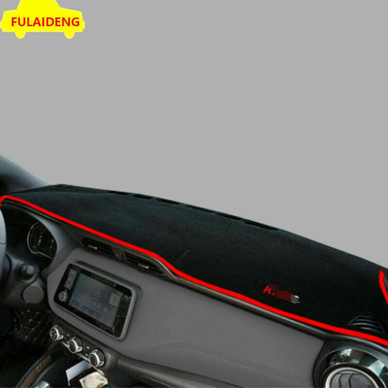 for Nissan Kicks 2017-2020 LHD Car Dashboard Dash Mat Anti-Sun Carpet Inner Pad