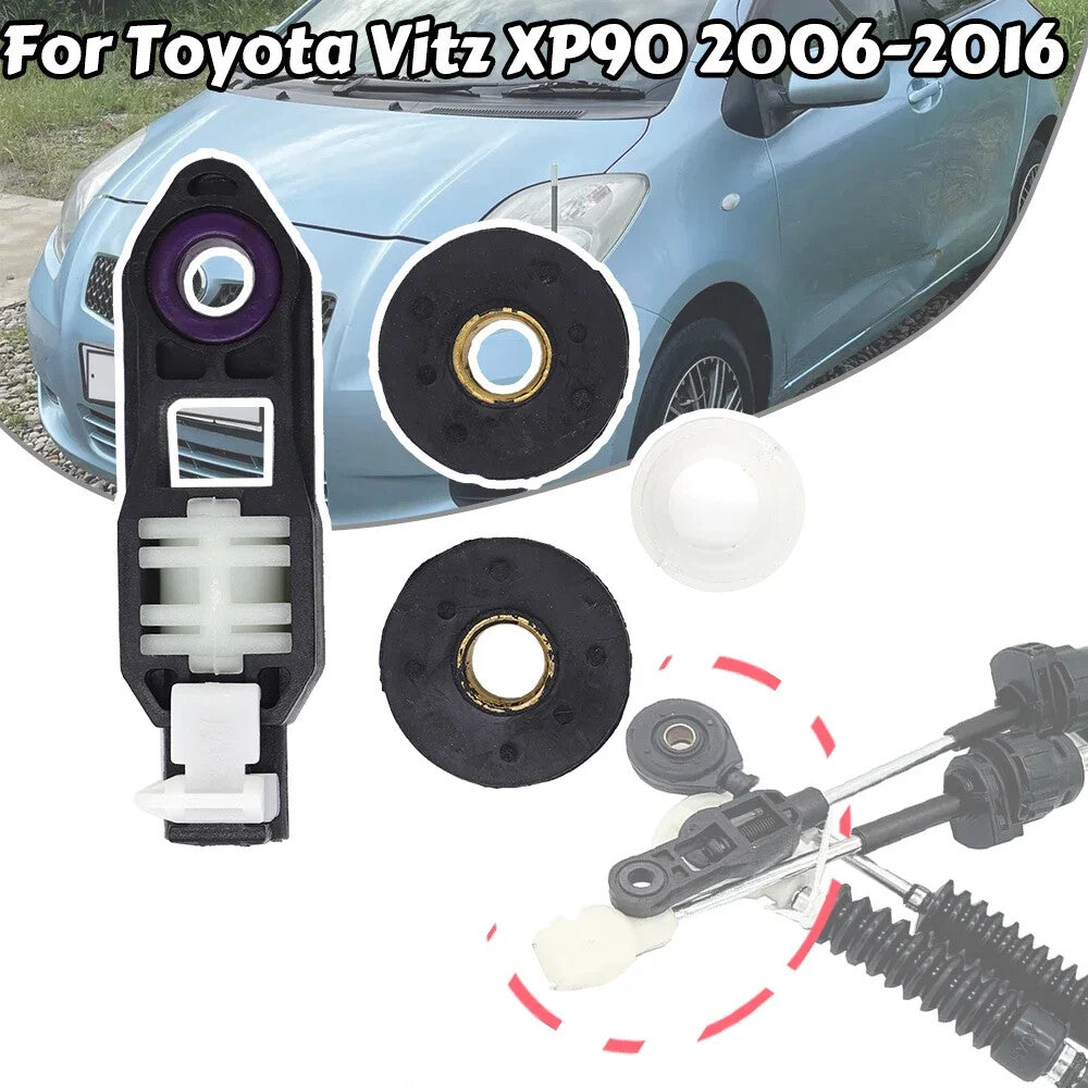 for Toyota Vitz Gear Shift Cable Linkage Rod Connector Bushing Repair Kit 06-16