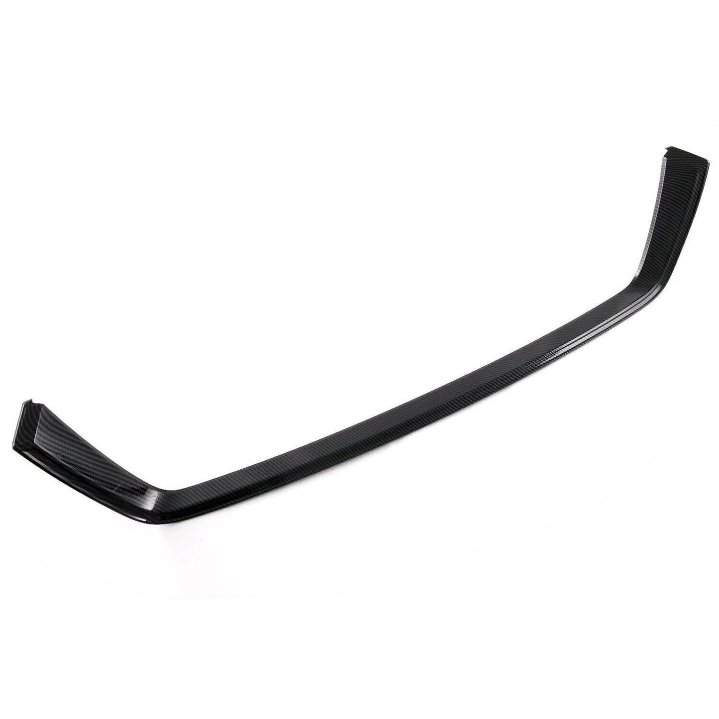 for Honda CR-V 2023-2024 Carbon ABS Front Bumper Grille Lower U Shape Trim Strip n