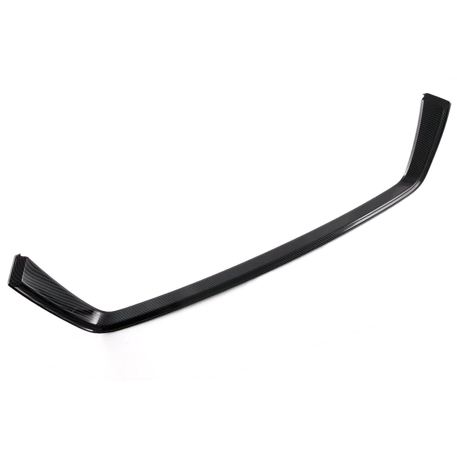 for Honda CR-V 2023-2024 Carbon ABS Front Bumper Grille Lower U Shape Trim Strip n