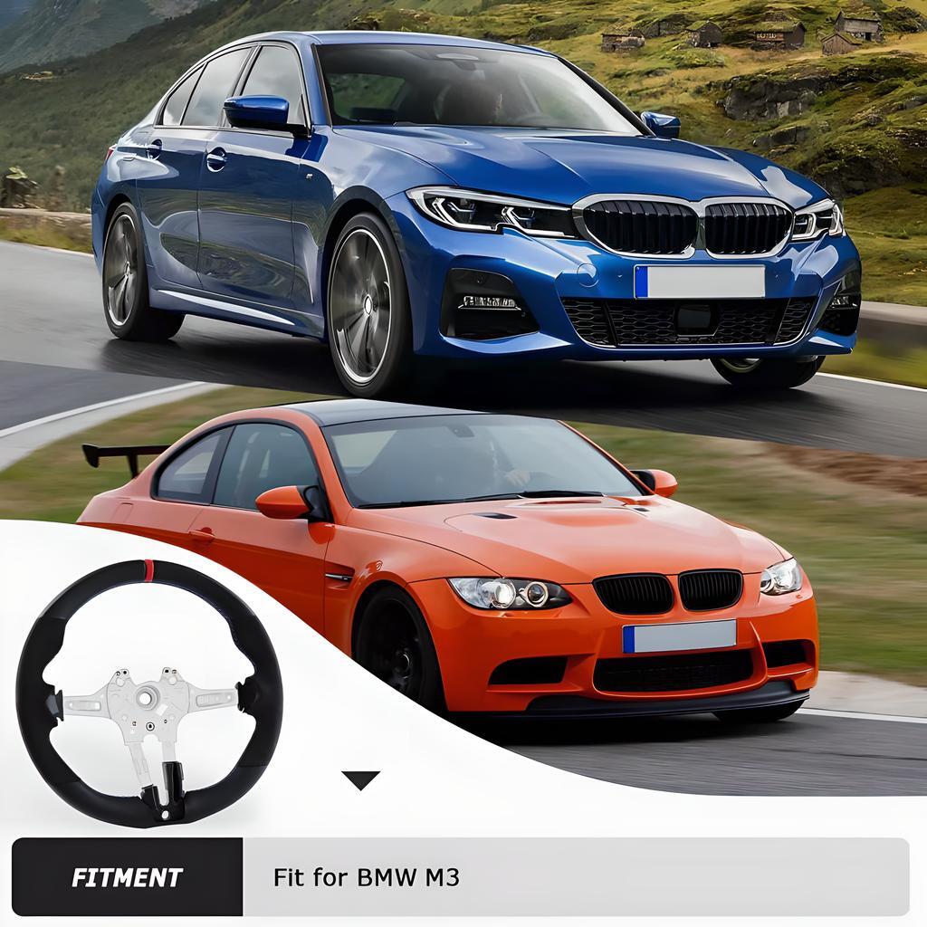 Nappa Leather Steering Wheel Replace for BMW M2 M3 M4 F80 F82 F83 F15 M Sports