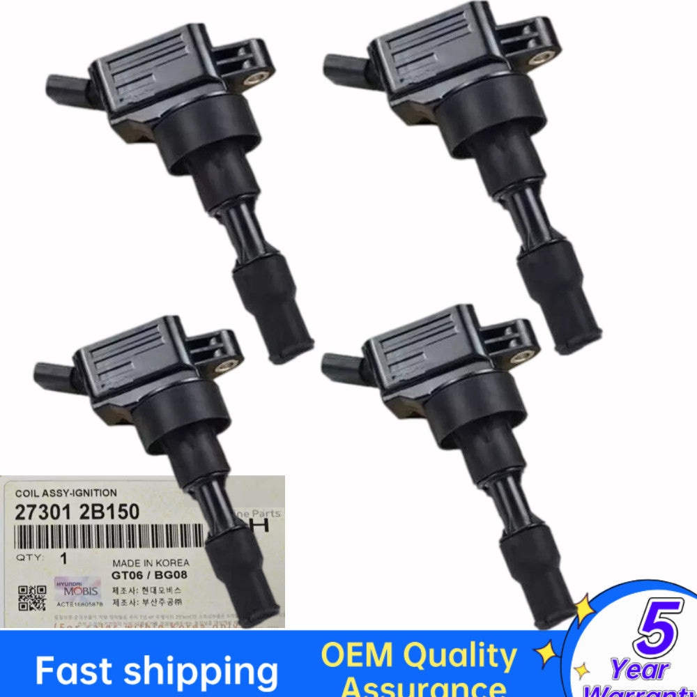 Four ignition coils suitable for 2017-21 for Hyundai Sonata for Tucson 1.6L Turbo 273012B150