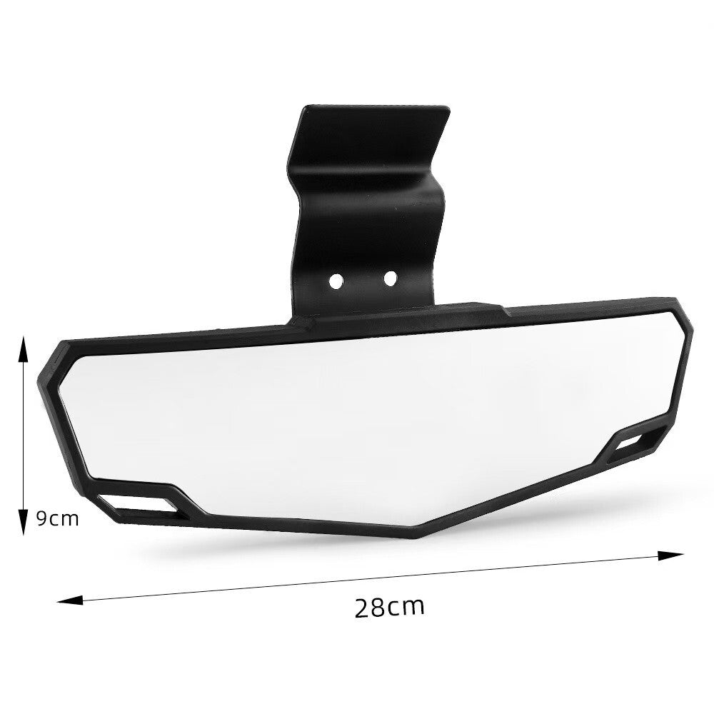 for UTV Center Rear View Mirror For 2015-24 for Polaris Ranger 570 900 XP 1000 Crew