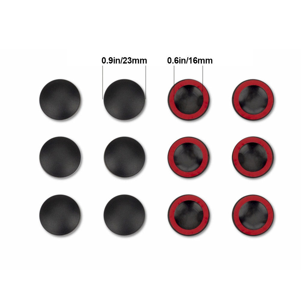12 Universal Car Interior Door Lock Screw Protective Caps - n