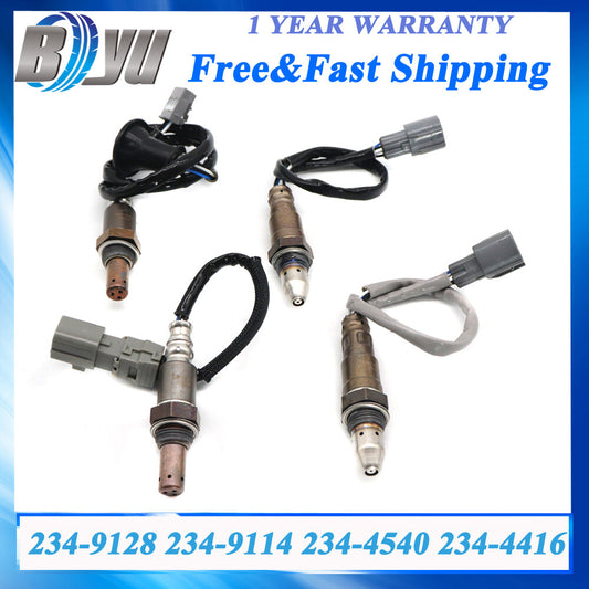 Set of 4x Oxygen Sensor for Toyota for Sienna 2012-2015 3.5L FWD UpstreamDownstream