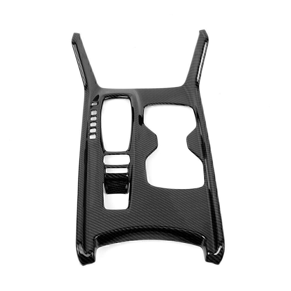 Carbon fiber gear shift box and cup holder cover suitable for 2018 for Honda Accord