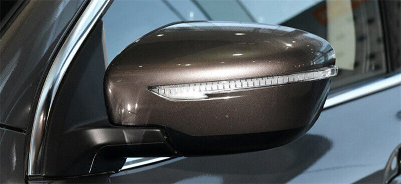 Gold Rearview Mirror Cover Shell Cap Left Side for Nissan X-trail/Rogue 2014-21