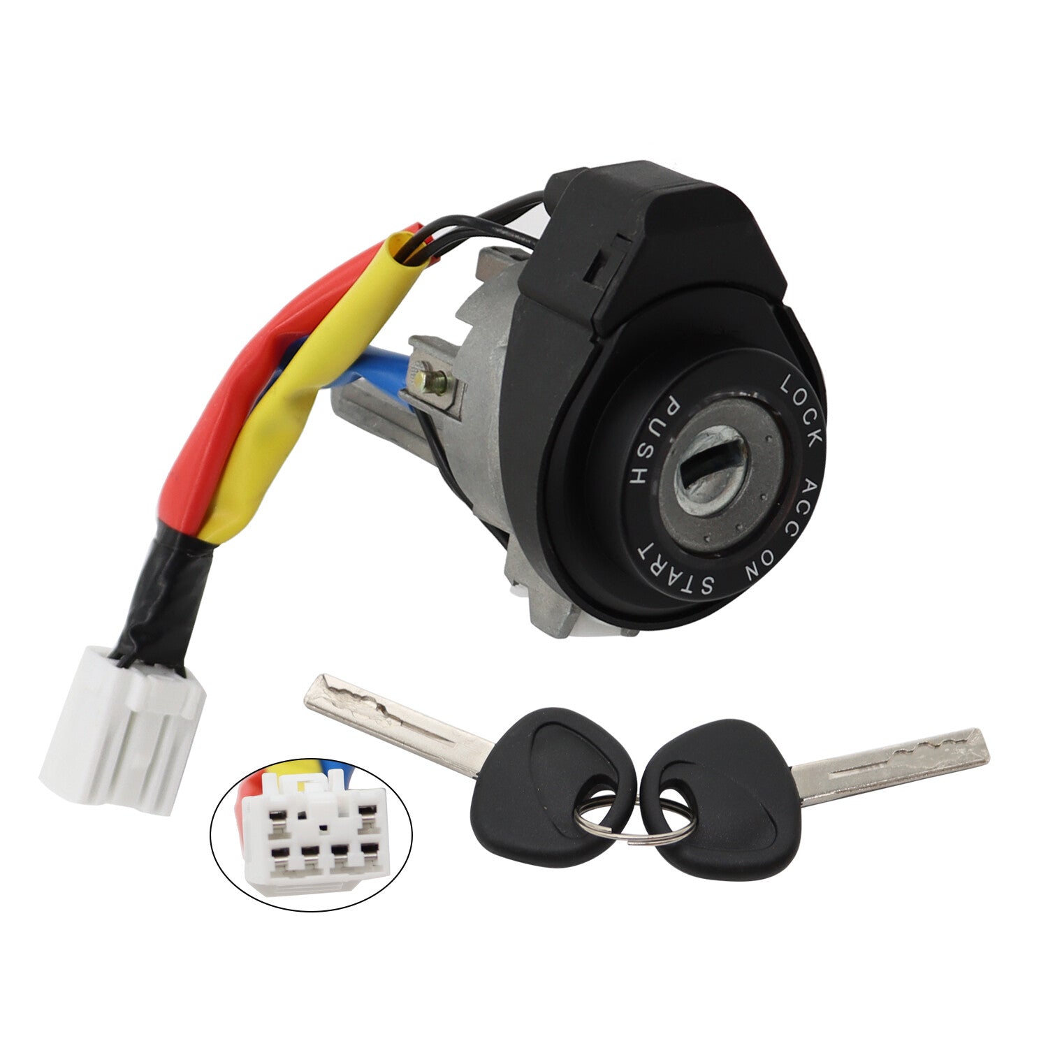 Ignition lock cylinder switch with key suitable for 2010-2014 for Hyundai Sonata. n