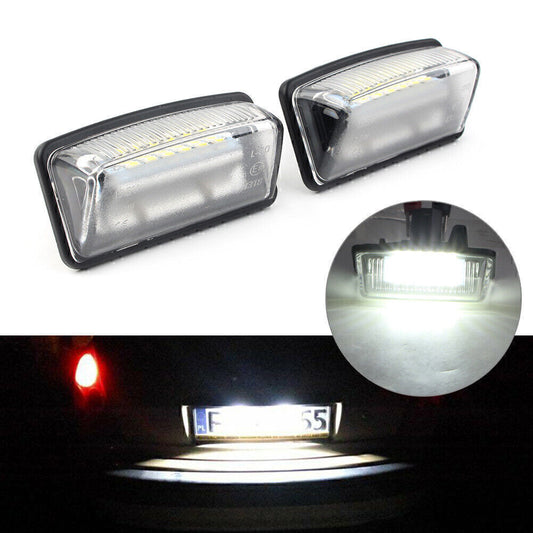 2x 12V LED License Number Plate Light white Fit for Toyota Crown Reiz Vios