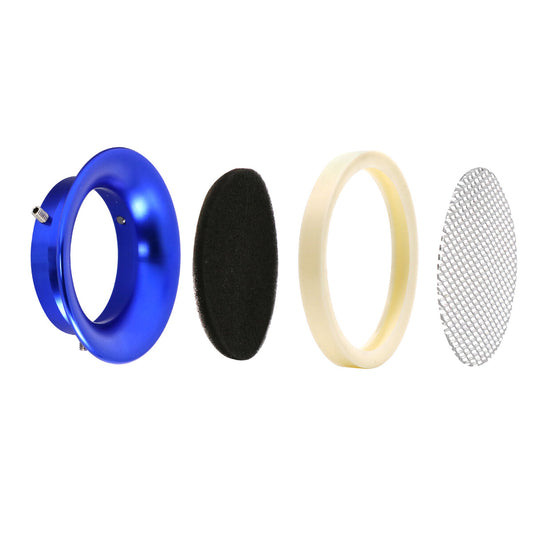 55mm Carburetor Velocity Stack Air Filter Cup with Screen Net for Motorcross ATV Q