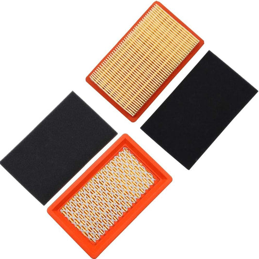 2PCS 951-10298 751-10298 Air Filter and Pre Filter for Honda 17211-ZG9-M00
